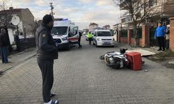 Ergene’de trafik kazası: 1 yaralı