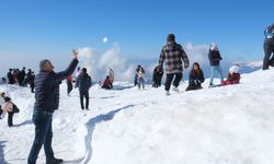 Üniversite sınavına hazırlanan öğrenciler, teleferikle stres attı