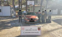 Kırklareli'nde 40 düzensiz göçmen yakalandı