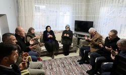 Vali Turan’dan Şehit Hüseyin Karataş’ın Ailesine Ziyaret