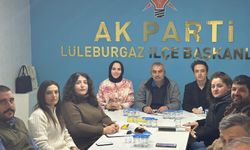 AK Parti Lüleburgaz Haftalık Toplantısını Düzenledi