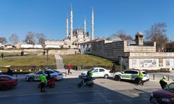 Edirne'de motosiklet sürücülerine sıkı denetim