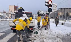 Samsun’da ‘Altay kar fırtınası’ ile mücadele