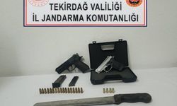 Tekirdağ'da jandarmadan uyuşturucu ve silah operasyonu