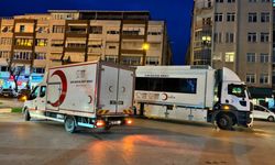 Kızılay Kan Bağış Aracı İstasyon Caddesi’nde