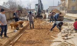 Babaeski’de İstasyon Caddesi’nde Üstyapı Çalışmaları Başladı