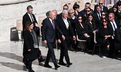 TBMM Başkanı Kurtulmuş, Papa Franciscus'un cenaze törenine katıldı