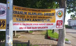 Ormanlara Giriş Yasağı Başladı: Uyarı Pankartları Asıldı