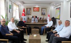 Ziraat Odası Başkanlarından Müdür Karaca’ya Ziyaret