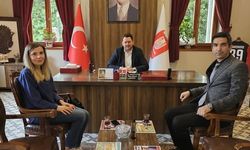 Başkan Talay’a Ziyaret