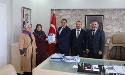 Kaymakam Balaban’a Ziyaret