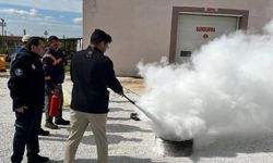 Kırklareli İtfaiyesi’nden Kurumlara Yangın Eğitimi