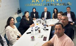 AK Parti Lüleburgaz’da Haftalık Toplantı Gerçekleştirildi