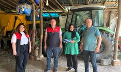 Elmacık Köyü'nde Aile İşletmesine Destek Ziyareti