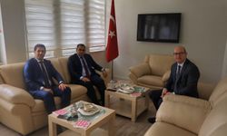 SGK Yetkililerinden Kaymakam Balaban’a Ziyaret