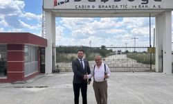 Başkan Fırat Yayla’dan Fabrikaya Ziyaret
