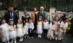 Vali Turan, Miniklerin Kapanış Programına Katıldı