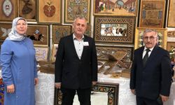 Müftü Sabri Demir’den Halk Eğitim Sergisine Ziyaret