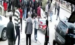 Kilis’te motosiklet sürücüsünün ağır yaralandığı kaza kamerada