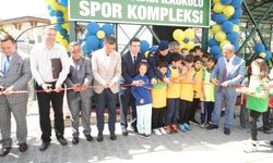 Çorlu Emlak Konut Ergene Vadisi İlkokulu'na Spor Kompleksi açıldı
