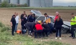 Babaeski’de trafik kazası: 1 yaralı