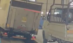 TÜVTÜRK'te şaka gibi kaza