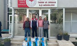 Bakanlığın yüzde 75 hibesiyle 73 üreticiye kuru fasulye tohumu verildi