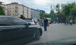 Kırklareli’nde Yayalar da Trafiği Zorluyor