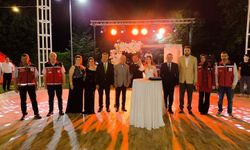 Protokol Üyeleri, Eda ve Kerem Talha’nın Düğününe Katıldı