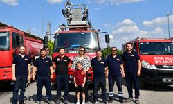 Babaeski İtfaiye Personeline Teşekkür Ziyareti