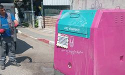 Lüleburgaz’da Çöp Konteynerlerinde Dezenfeksiyon Çalışması Başladı