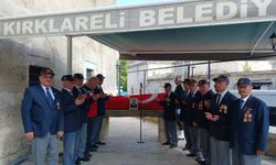 Kırklareli’de Kıbrıs Gazisine Son Veda