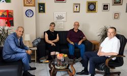Denetim Sonrası İl Müdürü Özbaş’a Ziyaret