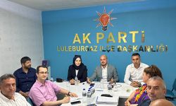AK Parti Lüleburgaz Teşkilatı Haftalık Toplantısını Gerçekleştirdiv
