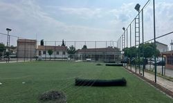 Pehlivanköy’de Halı Saha Yenileniyor