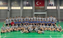 Erzincanlı badmintoncular uluslararası maçlara katılmak için kampa girdi
