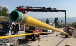Yüksekova Pizok evlerine doğalgaz hattı çekilmeye başladı