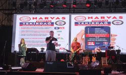 Konser sahnesinden "NARVAS" uygulaması tanıtıldı