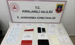 Kırklareli'nde tefecilik operasyonu: 1 gözaltı