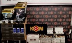 Tekirdağ'da kaçak tütün ve makaron operasyonu