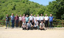 İlçeleri birleştiren köprüde ortak buluşma