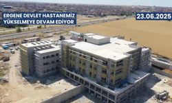 Özgür Özel 'çukur' dedi, yüzde 70'i tamamlanan hastane çıktı