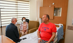 Vali Turan’dan Hasta Ziyareti