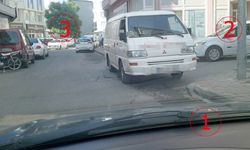Ara Sokakta Kısa Süreli Park Kaosu: Sürücüler Dakikalarca Bekliyor