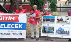 Eğitim-İş Kırklareli'den yıl sonu sergisi: "Tekinsiz Eğitim, Tekinsiz Gelecek"