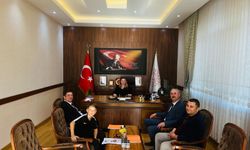 Dünya Balkan Dernekleri Federasyonu’ndan Müdür Özefsun’a Ziyaret