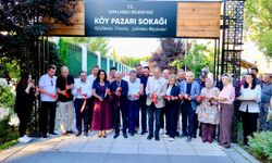 Kırklareli’nde “Köy Pazarı Sokağı” Hizmete Açıldı
