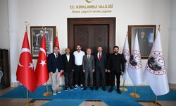 Vali Uğur Turan, KARDEF Heyetiyle Görüştü