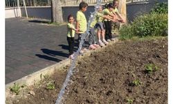 Adalet Erez İlkokulu’ndan Örnek Çevre Projesi