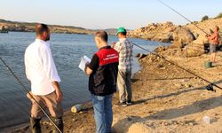 Kayalı Barajı’nda Su Ürünleri Denetimi